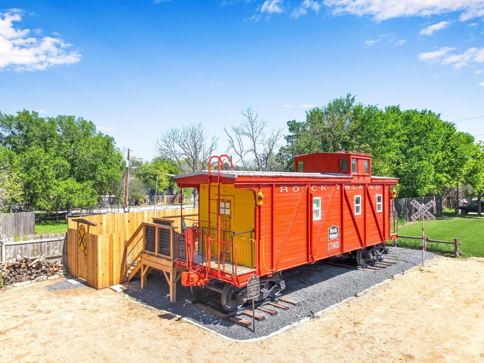 Caboose On The Square Villa Wimberley Exterior photo