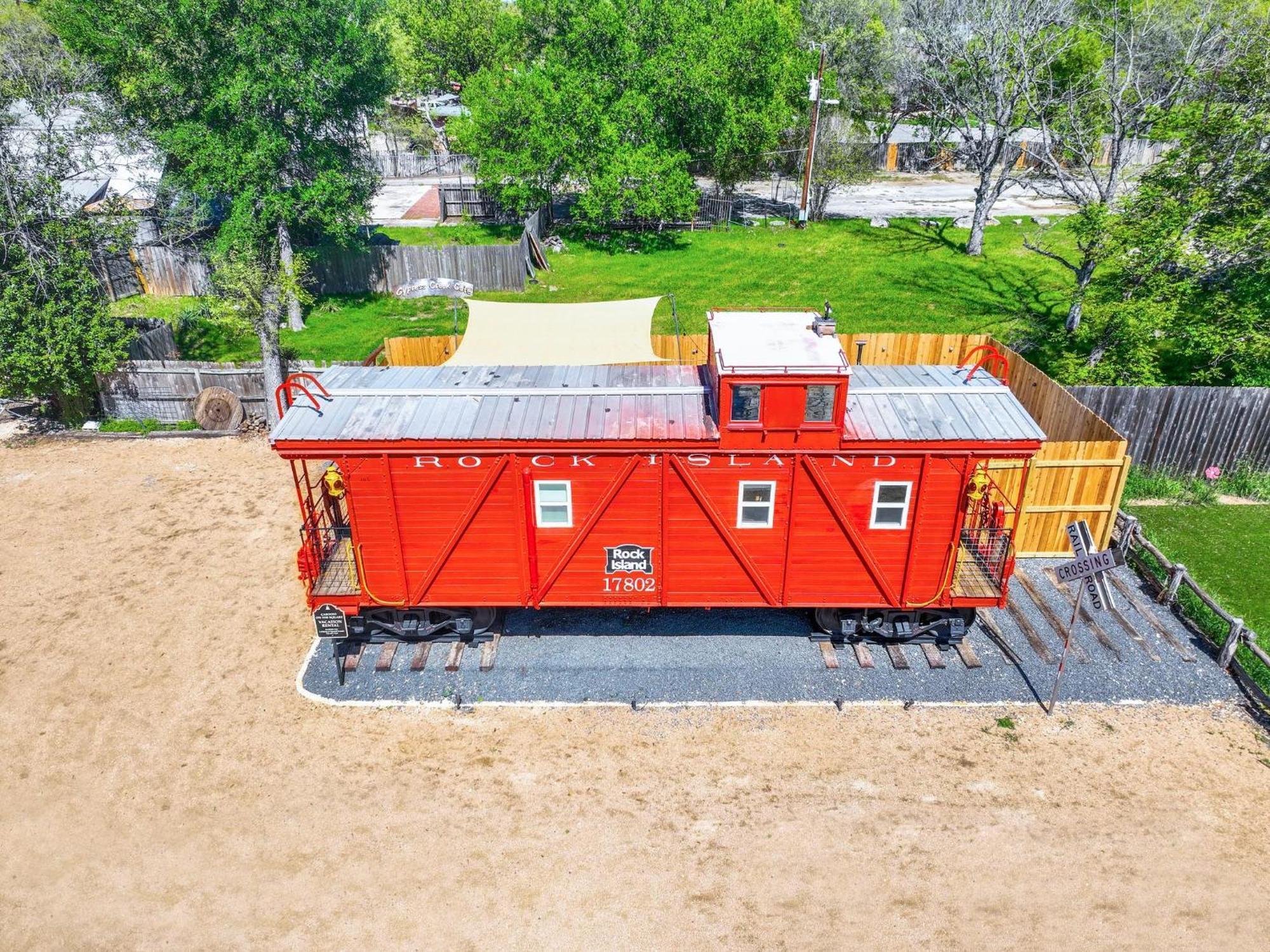 Caboose On The Square Villa Wimberley Exterior photo