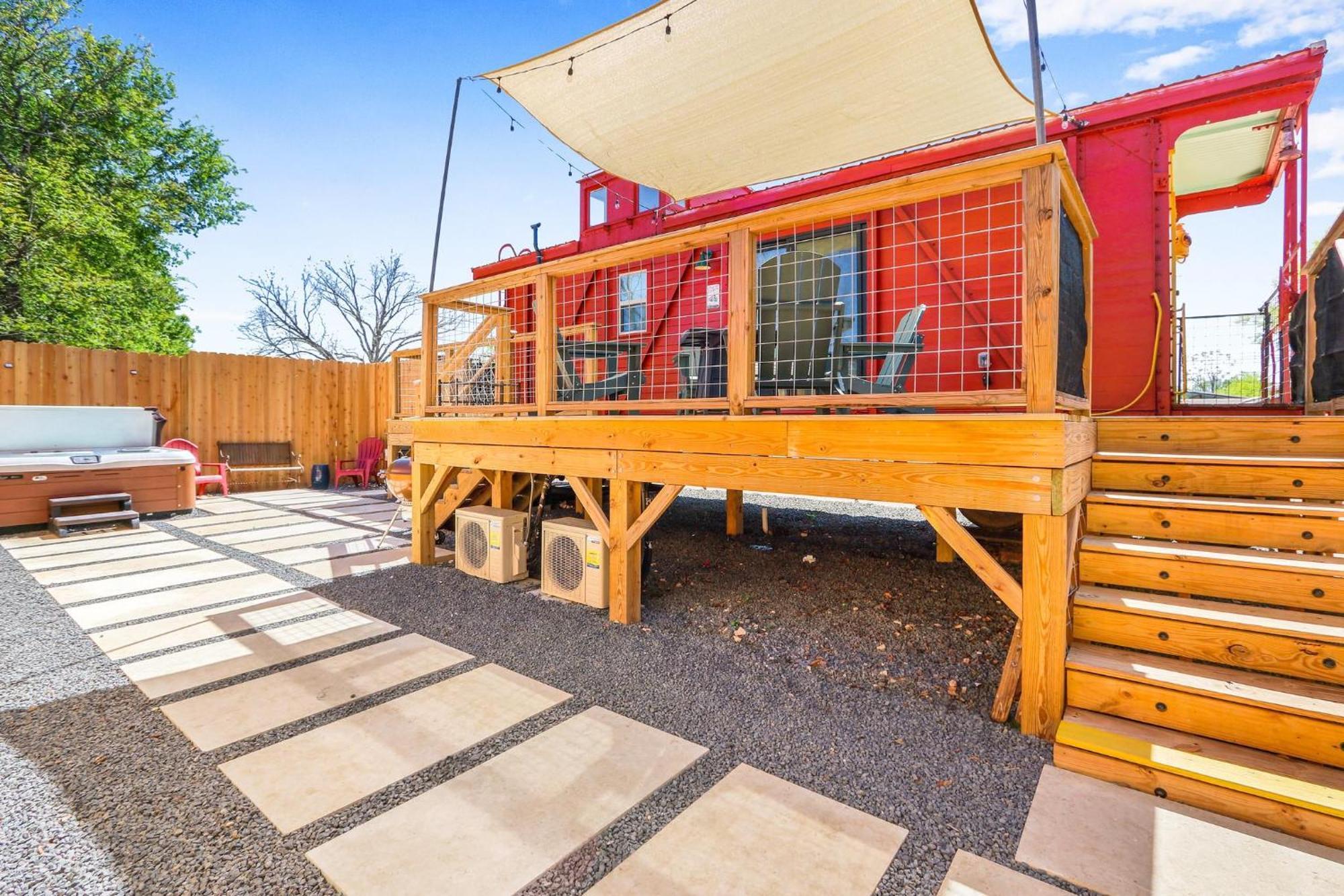 Caboose On The Square Villa Wimberley Exterior photo